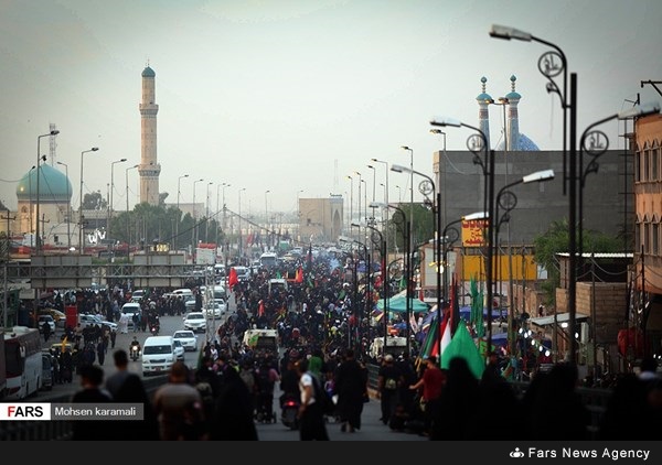 تقرير مصور/  مسيراة الاربعين .. جسر ثورة العشرين 