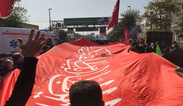 انطلاق مسیرة مليونية بأربعينية الامام الحسين (ع) في طهران