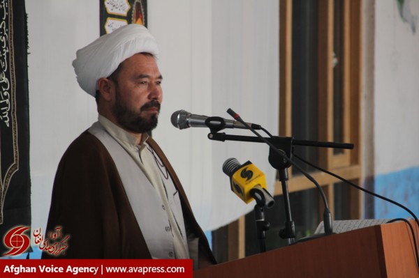 تقرير مصور/ مراسم مجلس عزاء أربعينية الامام الحسين (ع) في مدرسة "عالي عترة" بكابل الافغانية