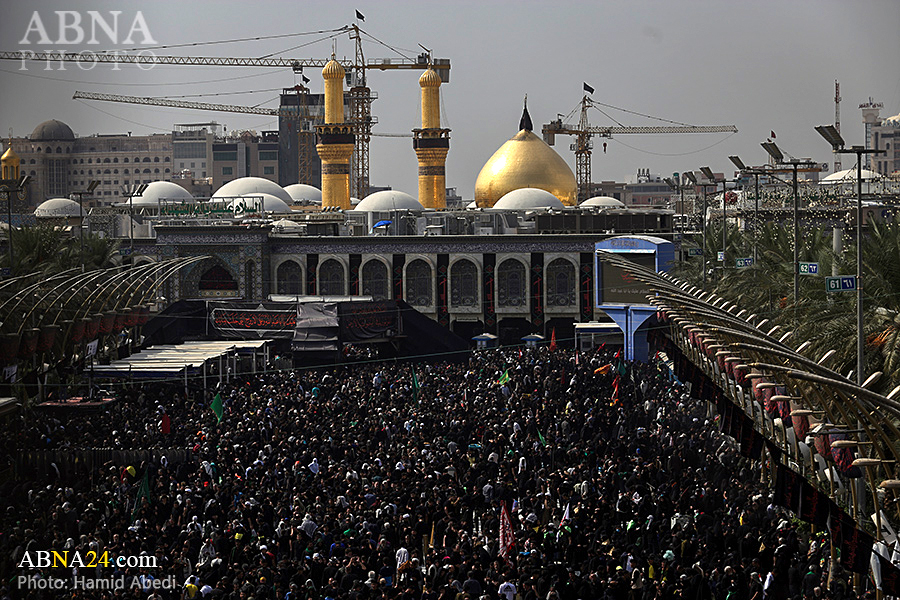 تقرير مصور/ أربعينية الامام الحسين (ع) في كربلاء المقدسة