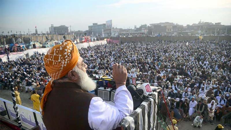 مولانا فضل الرحمن کےدھرنے کے خلاف حکومت کا ایکشن