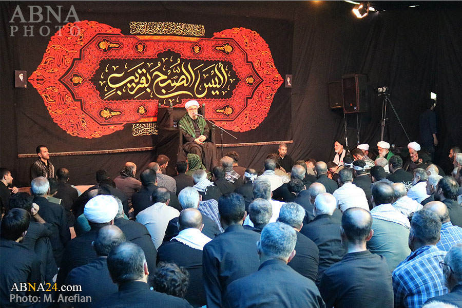 Ayatollah Ramazani lectures Gilan's "Mohsenin Mukeb" in Karbala