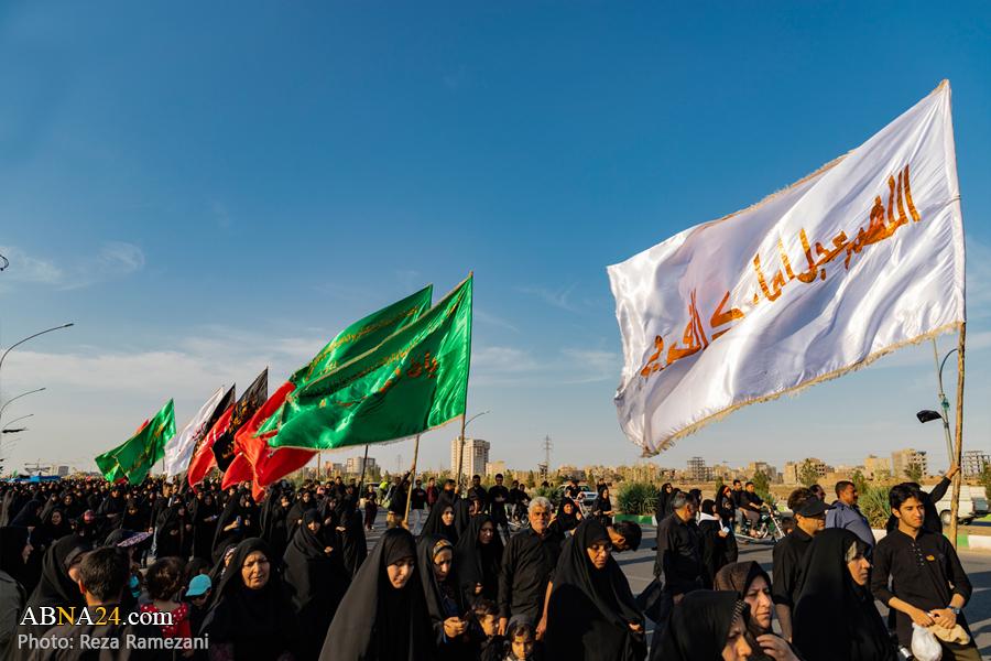 Photos: Arbaeen march in Qom 