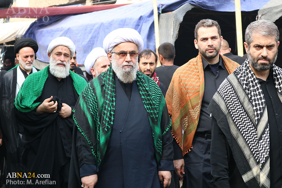 Photos: Ayatollah Ramazani visits Gilan's "Mohsenin Mukeb" in Karbala