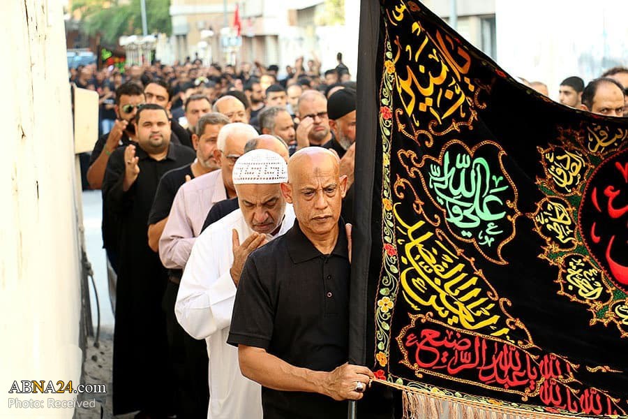 تقرير مصور/ مسيرات عزاء في أربعينية الامام الحسين (ع) بالبحرين