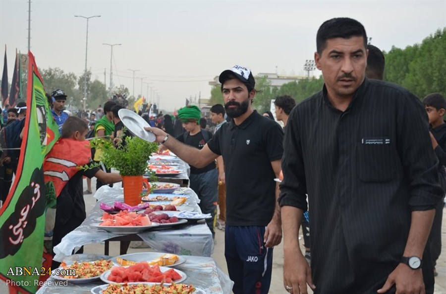 Photos: "Ahbab al-Zahra" moukeb in al-Sajiyeh district in Dhi Qar governorate