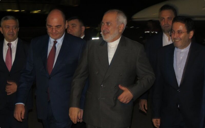 Zarif Ya Isa Birnin Baku Domin Halartar Taron Kungiyar “Yan Ba’Ruwanmu”