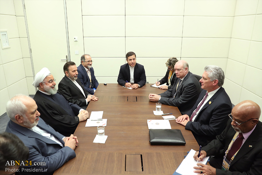Pres. Rouhani: Imperialist powers have no way but to surrender to Iranian, Cuban nations