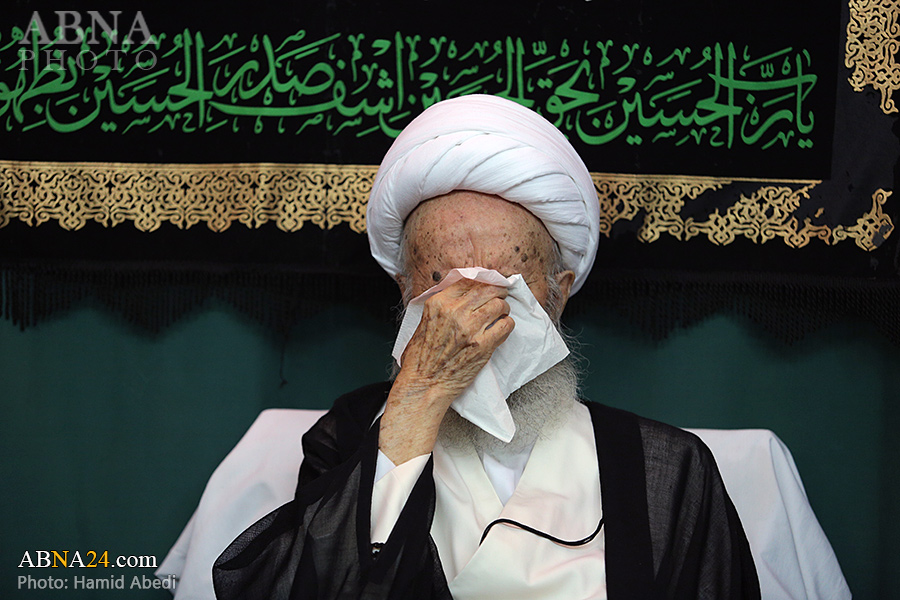 تقرير مصور/ مجالس العزاء بمناسبة وفاة النبي (ص) وسبطه الامام الحسن (ع) في مكاتب مراجع العظام