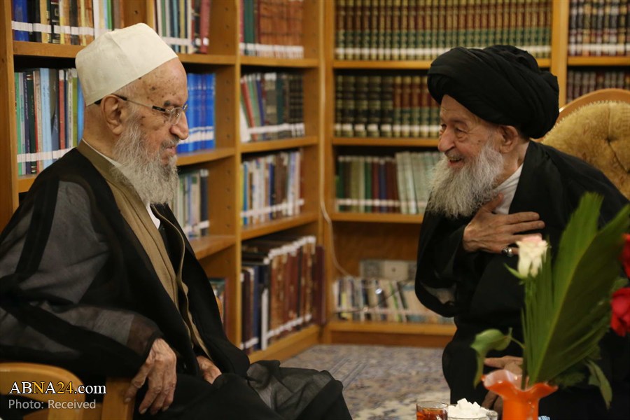 Photos: Grand Ayatollahs, clerics, officials visit Ayatollah Makarem Shirazi
