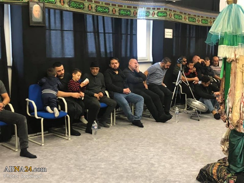 تقرير مصور/ مجلس عزاء أربعينية الامام الحسين (ع) في مدينة لودفيغسهافن الالمانية