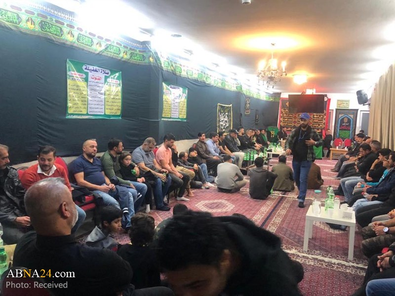تقرير مصور/ مجلس عزاء أربعينية الامام الحسين (ع) في مدينة لينز النمساوية