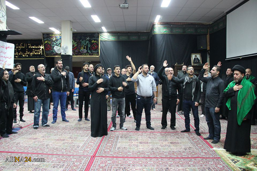 تقرير مصور/ مجلس عزاء بمناسبة أربعينية الامام الحسين (ع) في مدينة لاهاي الهولندية