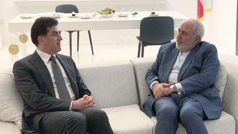Neçirvan Barzani İran dışişleri bakanı ile görüştü