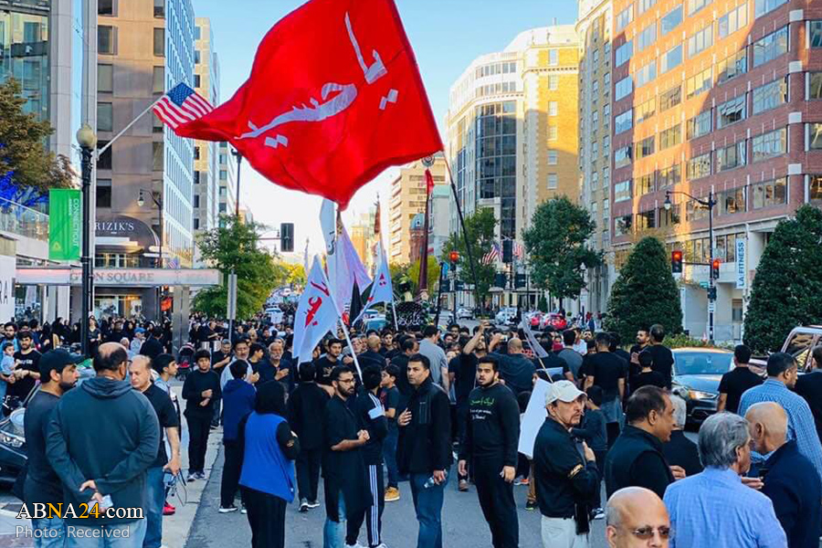 Photos: Arbaeen procession in Washington, America