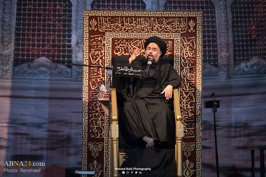 تقرير مصور/ مجلس عزاء أربعينية الامام الحسين (ع) بمسجد الرسول الأعظم(ص) في لندن