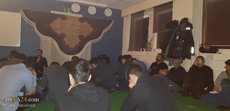 تقرير مصور/ مجلس عزاء أربعينية الامام الحسين (ع) في مدينة لينشوبينغ السويدية
