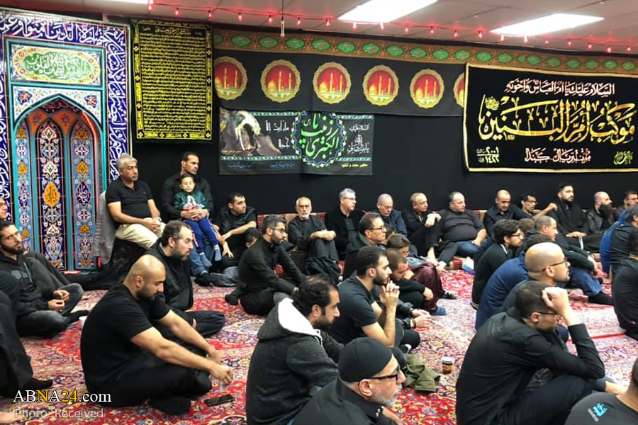تقرير مصور/ مجلس عزاء أربعينية امام الحسين (ع) في مونتريال الكندية