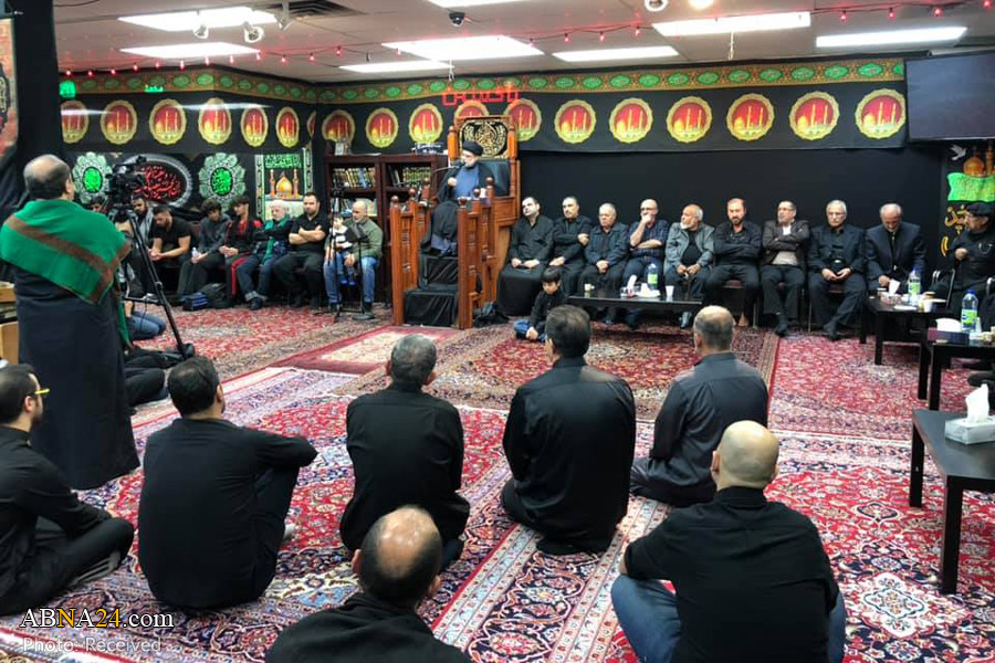 Photos: Arbaeen mourning ceremony at "Imam Hussain" Islamic center in Montreal, Canada