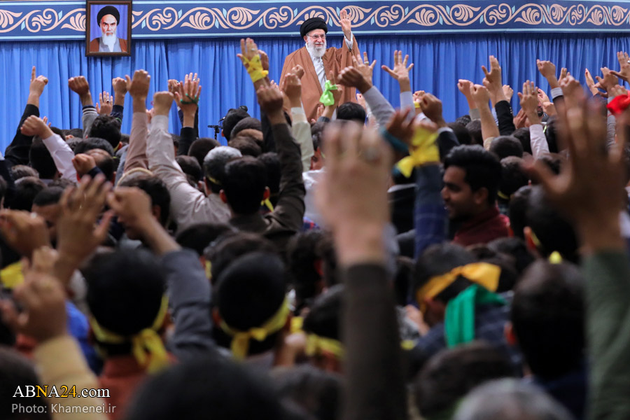 Berita Bergambar: Pertemuan Syed Ali Khamenei Dengan Para Pelajar Iran