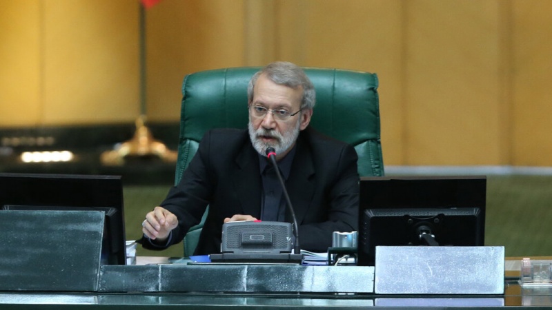 イラン国会議長、「アメリカは地域を混乱に陥れようとしている」