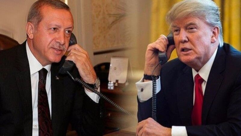 Erdoğan ve Trump Suriye'yi görüştüler
