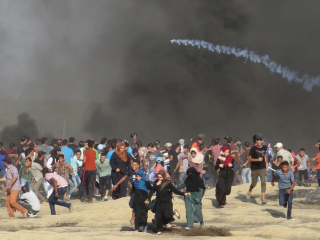 إصابة 69 فلسطينياً من قبل قوات الاحتلال الإسرائيلي شرق قطاع غزة