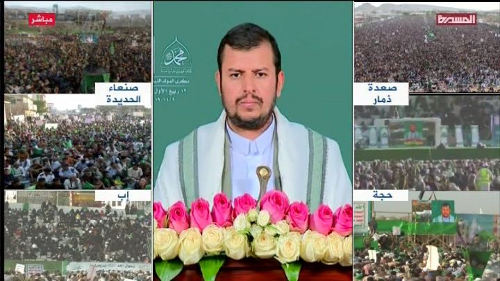 السيد عبدالملك ينصح السعودية بوقف عدوانه وحصاره ويتوعد الكيان الصهيوني في حال ارتكب حماقة 