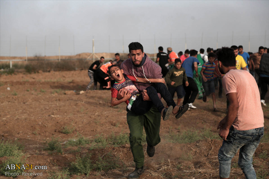 Israeli forces injure 104 Palestinians on 82nd Great March of Return