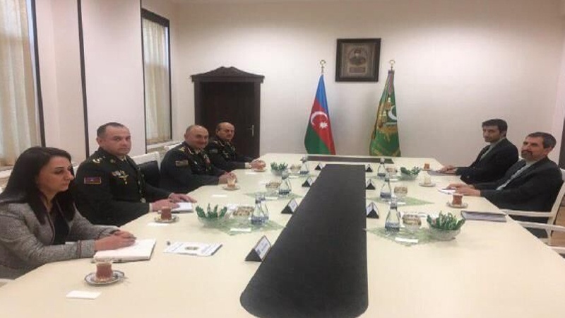 Иранын баш консулу Нахчыванын һәрби команданы илә мәшвәрәт едиб