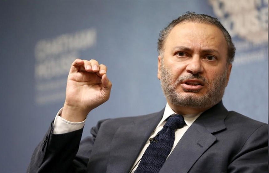قرقاش يعترف بأن للحوثيين دوراً في مستقبل اليمن