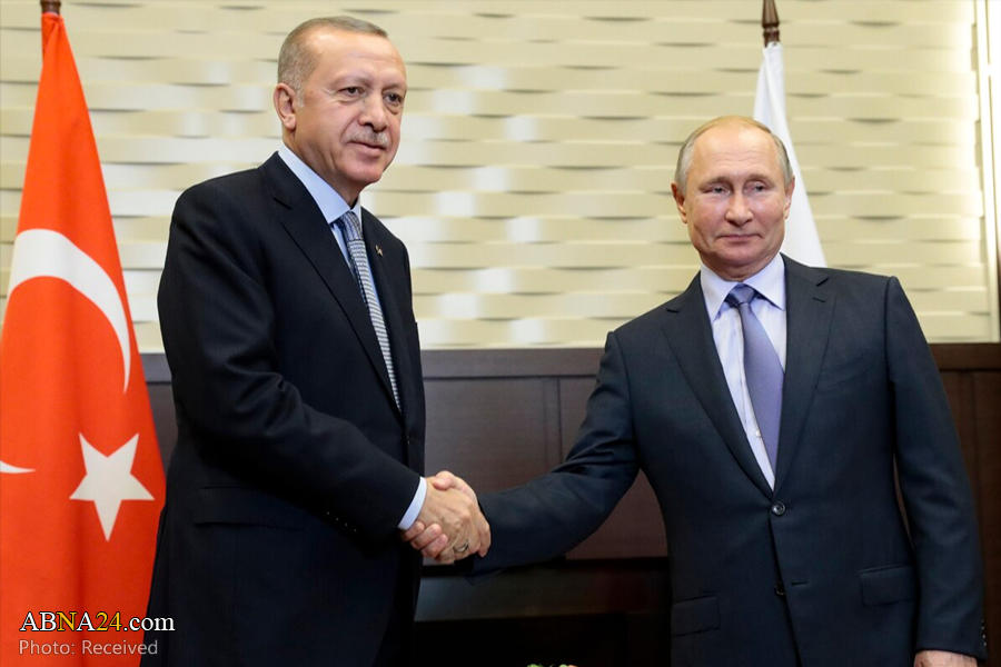 Turkish, Russian presidents discuss northeast Syria