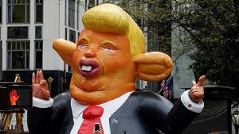 В Атланте прошли акции против Трампа