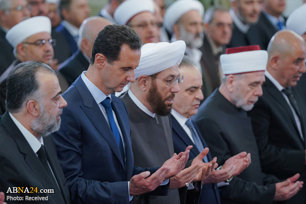 Syrian President participates in religious celebration of Prophet Mohammad’s birthday (+Photos)