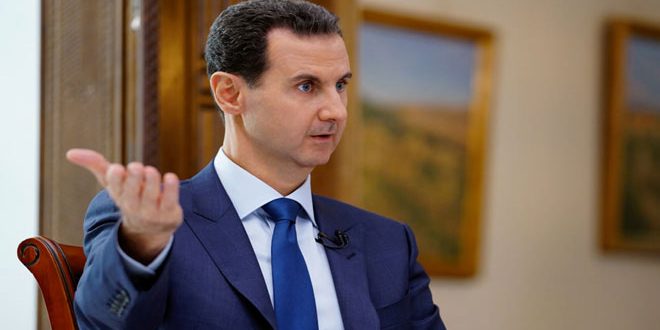 الرئيس الأسد: رغم كل العدوان أغلب الشعب السوري يدعم حكومته