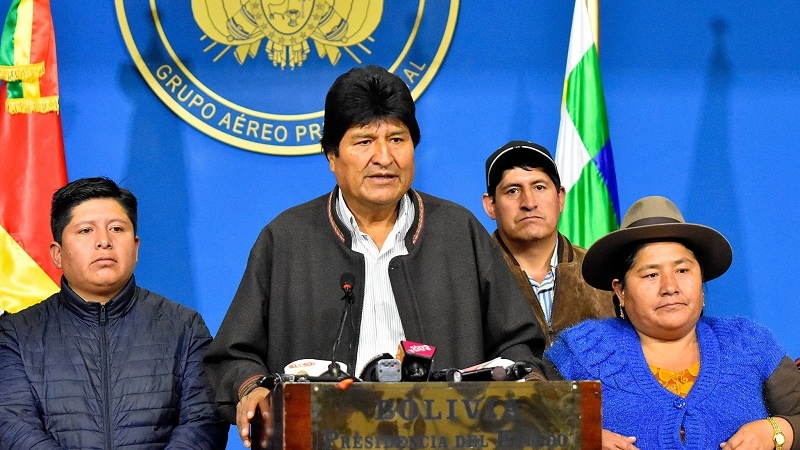 Presiden Bolivia Mengundurkan Diri