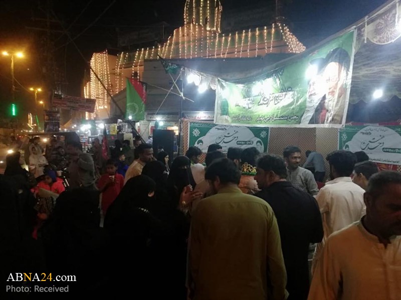 Photos: Célébration de l'anniversaire de naissance du prophète Mahomet dans le district de Malir, Karachi