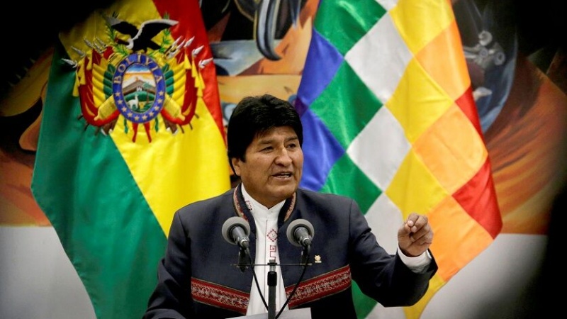 Evo Morales istefa verdi
