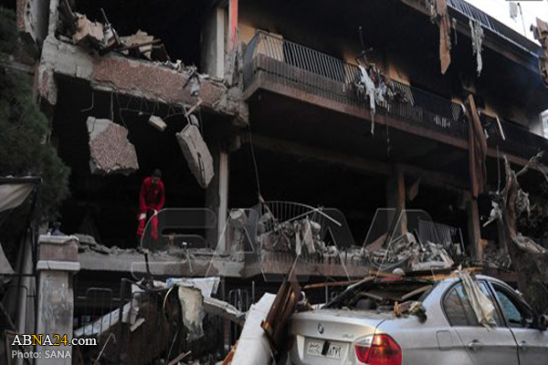 2 martyred, 10 injured in missile attack on residential building in Damascus