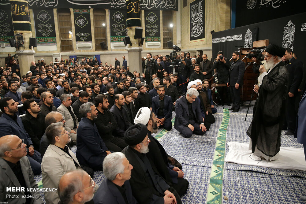حسینیہ امام خمینی (رہ) میں مجلس عزا منعقد