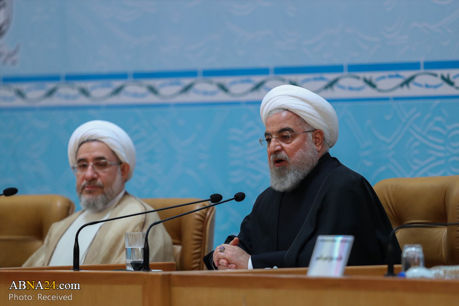 روحاني: اراقة الدماء والفتن في منطقتنا مصدرها أمريكا وإسرائيل