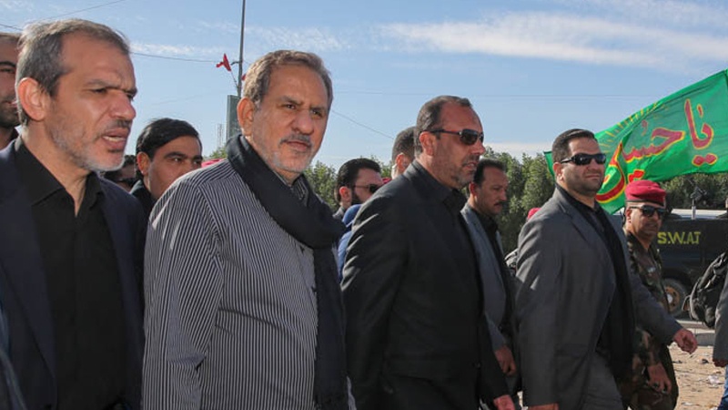 Erster Vizepräsident Irans besucht Irak