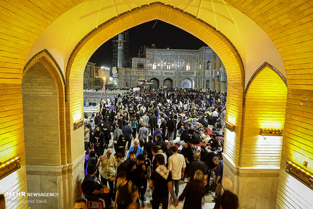 اربعین کے موقع پر نجف اشرف میں زائرین کا حضور