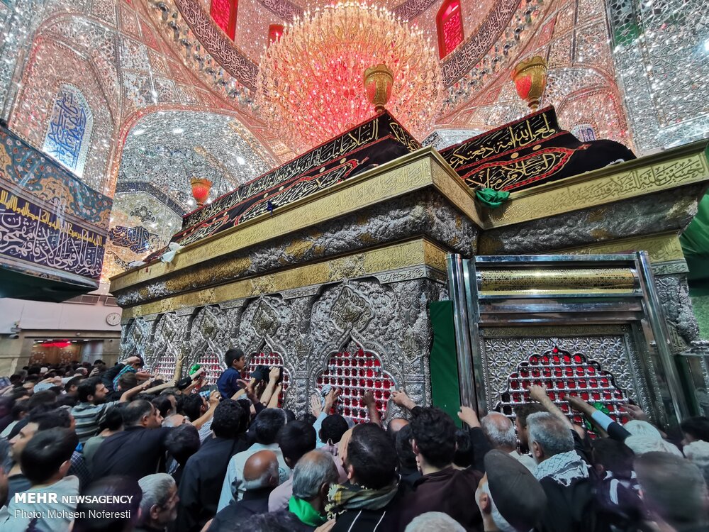 اربعین کی آمد کے موقع پر بین الحرمین کی صورتحال