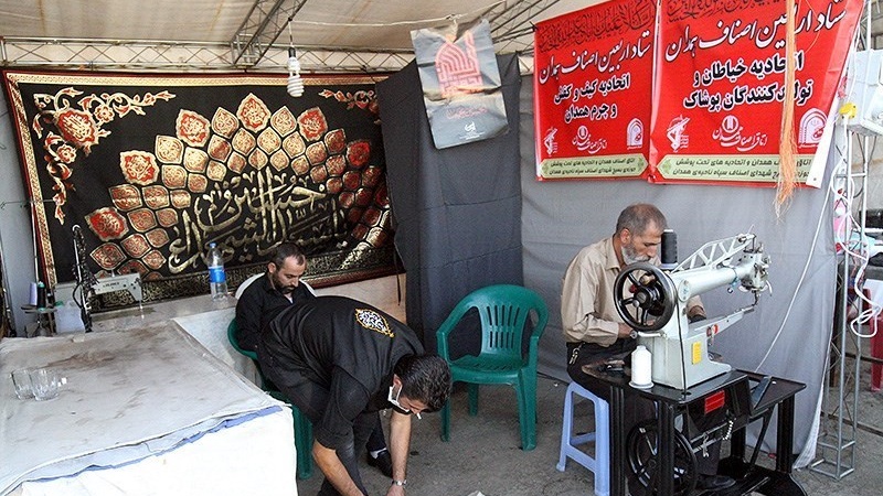 Posko Hamedan Layani Peziarah yang Pulang dari Karbala 
