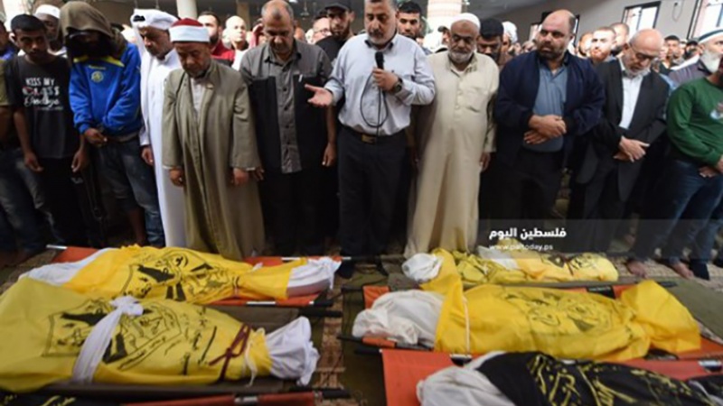 イスラエル軍による最近の攻撃でパレスチナ人学生６名が殉教