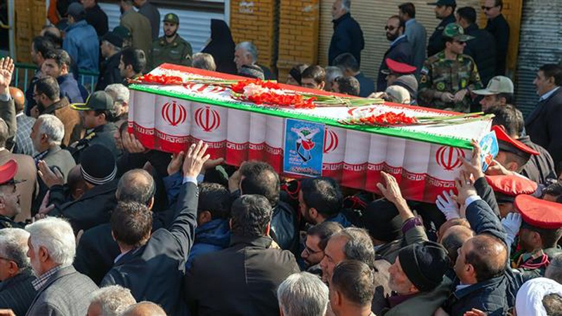  Iran buries martyrs as anti-riot rallies expand