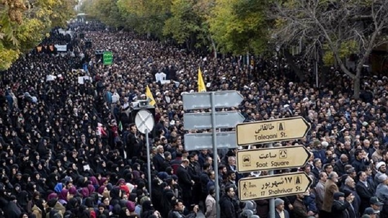 Iranians hold pro-govt., anti-rioting rallies in several cities