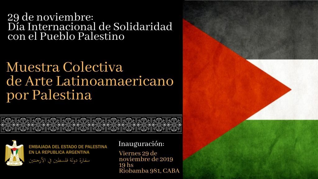 “Se conmemorará el Día Internacional de la Solidaridad con el Pueblo Palestino en Argentina” 