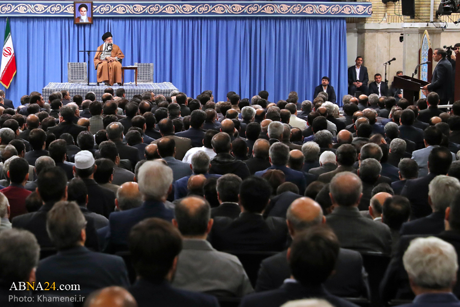 Berita Bergambar: Pertemuan Syed Ali Khamenei Dengan Pedagang, Pengeluar Dan Kaum Peniaga Iran